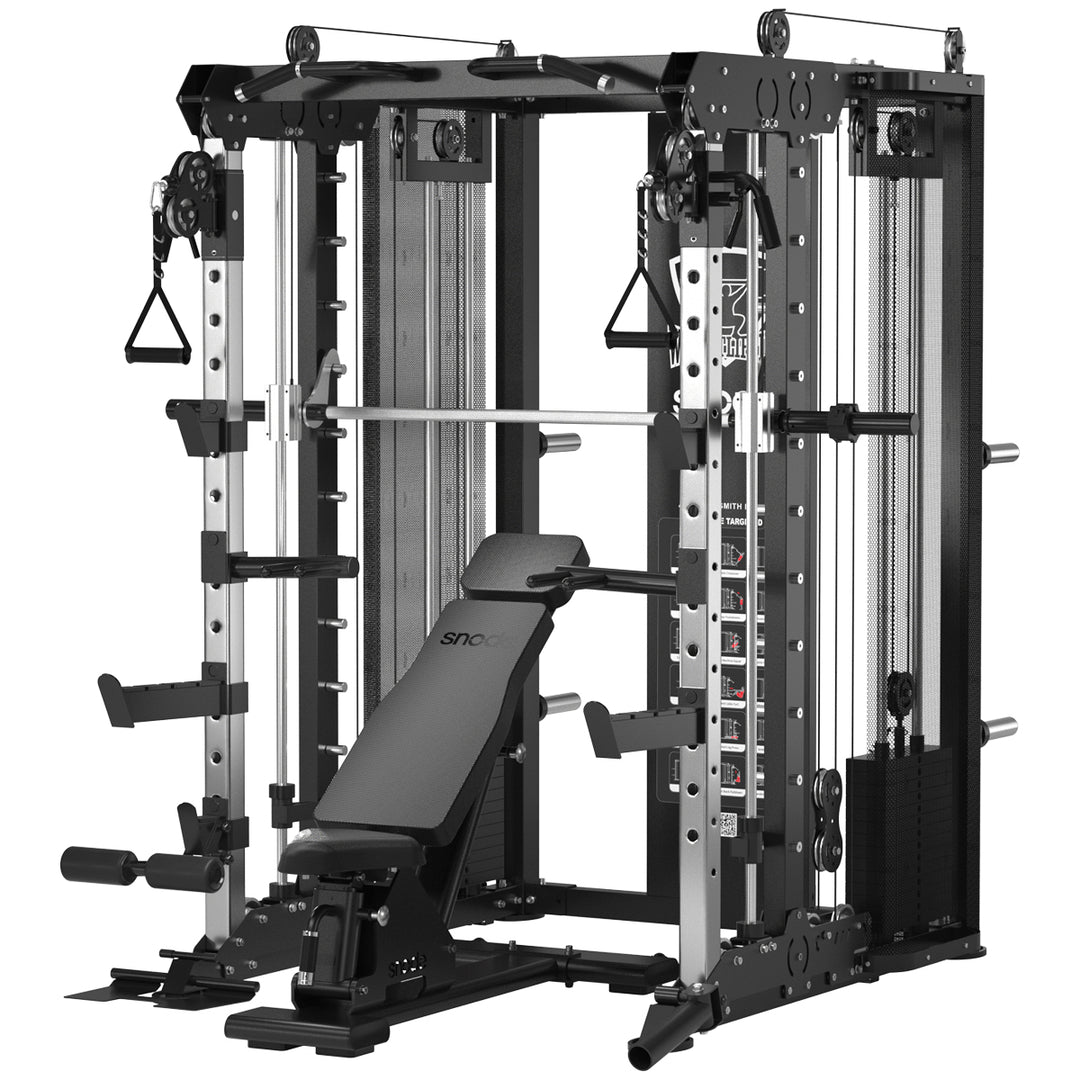 Snode Ultra Counter-Balanced Light Commercial Smith Machine