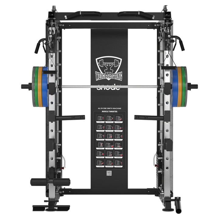 Snode Ultra Counter-Balanced Light Commercial Smith Machine