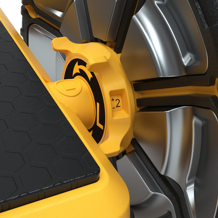 Snode 3-Level Resistance Rebound Ab Roller with Detachable Elbow Rests S520S