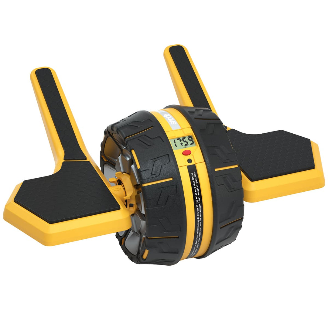 Snode 3-Level Resistance Rebound Ab Roller with Detachable Elbow Rests S520S