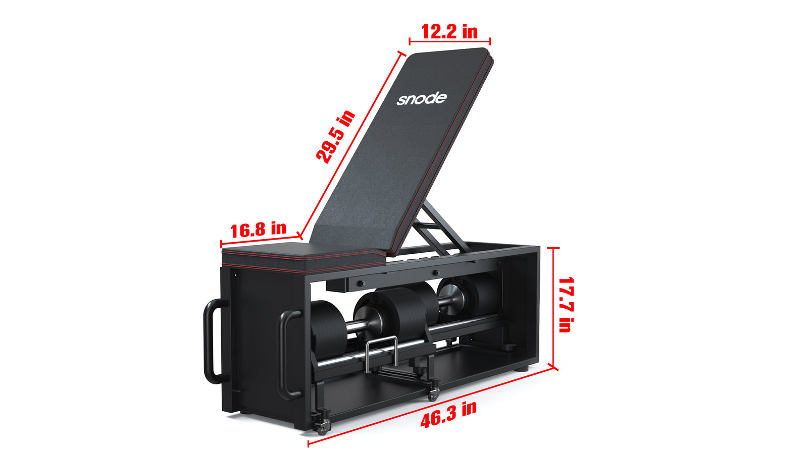 Adjustable Storage Weight Bench