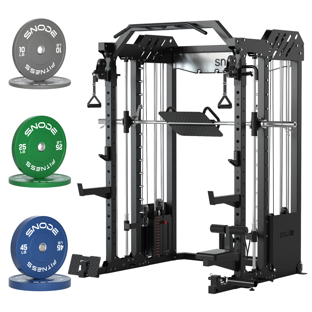 Snode All-In-One Pro Smith Machine Functional Trainer