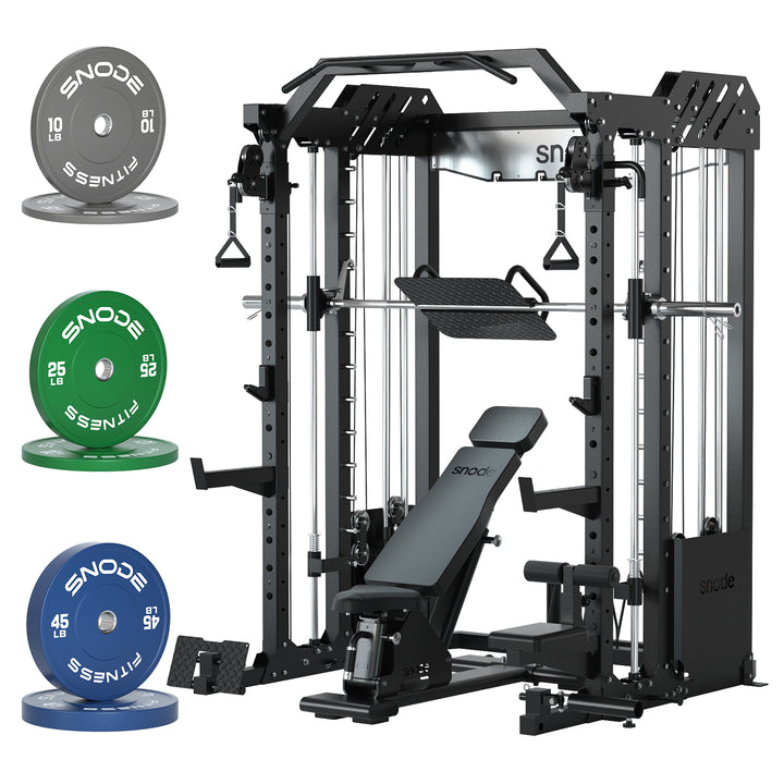 Snode All-In-One Pro Smith Machine Functional Trainer