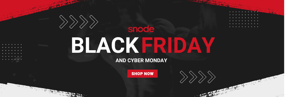 Lift More, and Spend Less With Snode Sports Black Friday & Cyber Monday Event