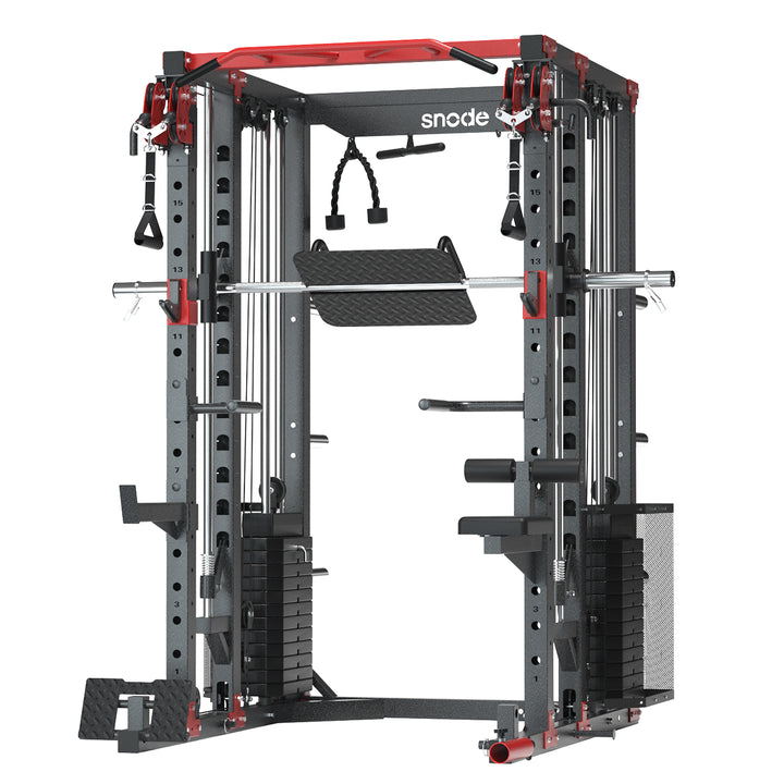 Snode Home Gym Smith Machine - ALL10 Pro with 350LB Stack