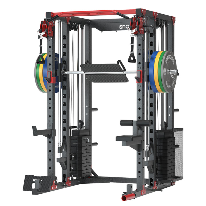 Snode Home Gym Smith Machine - ALL10 Pro with 350LB Stack