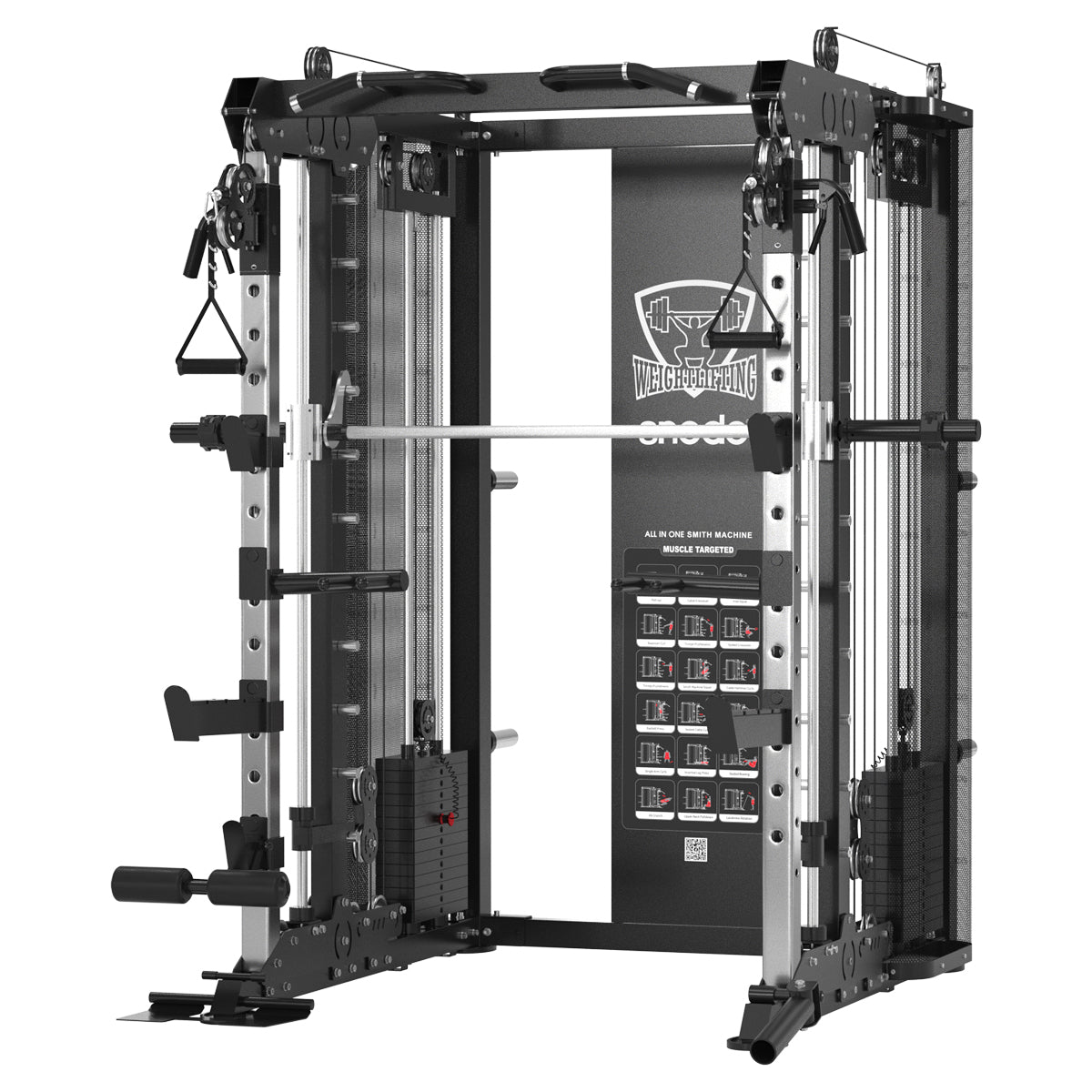Snode Ultra Counter-Balanced Light Commercial Smith Machine