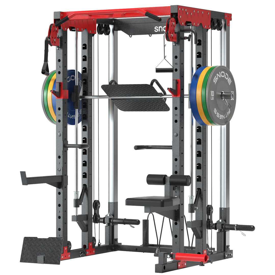 Snode ALL10 Pro Smith Machine Functional Trainer Power Rack