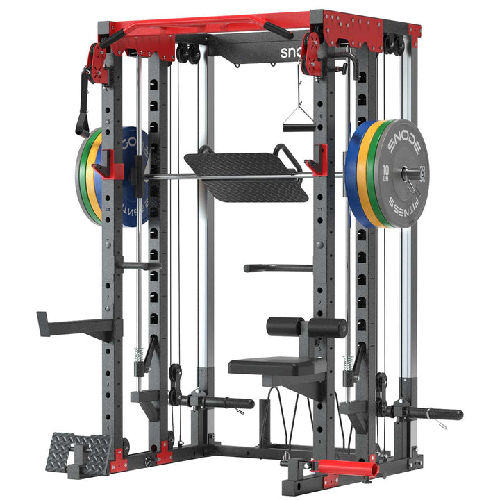 Snode ALL10 Plus Smith Machine Functional Trainer Power Rack