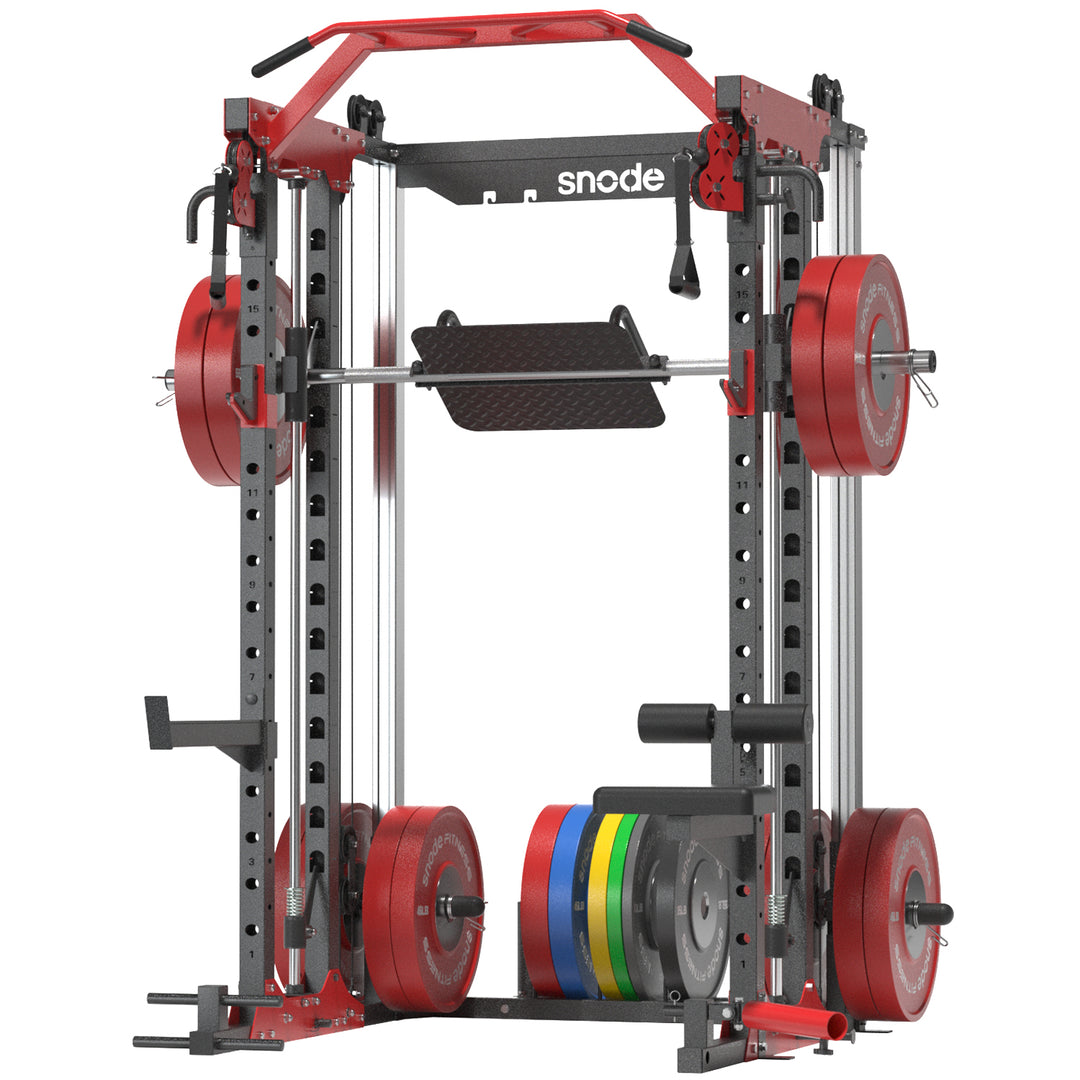 Snode ALL10 Plus Smith Machine Functional Trainer Power Rack