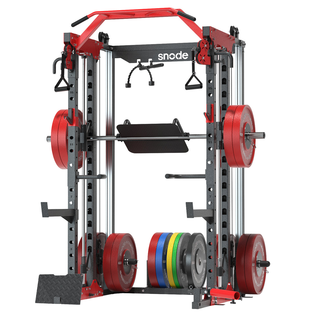 Snode ALL10 Plus Smith Machine Functional Trainer Power Rack