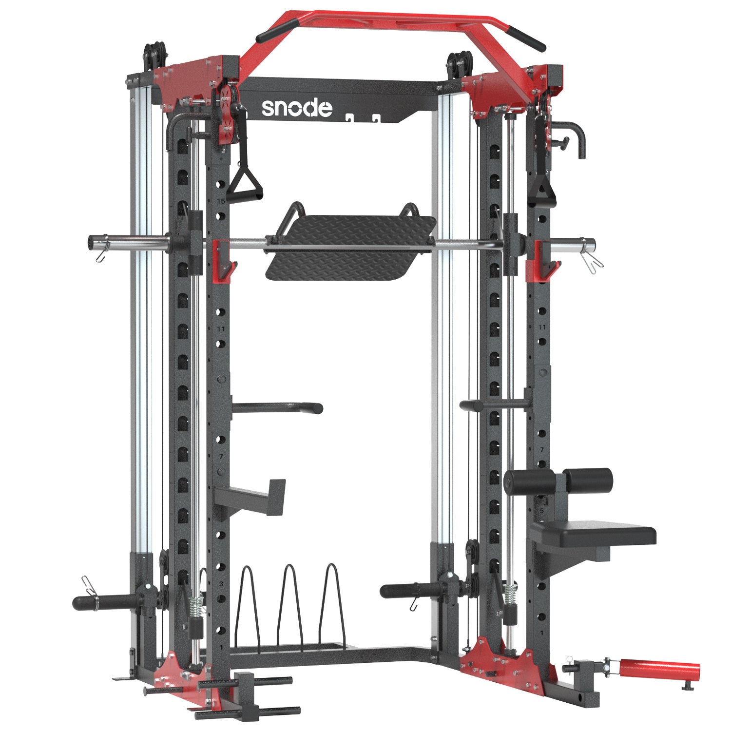 Snode ALL10 Plus Smith Machine Functional Trainer Power Rack