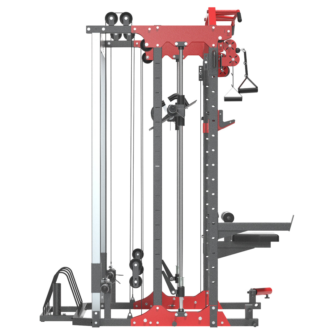 Snode ALL10 Plus Smith Machine Functional Trainer Power Rack