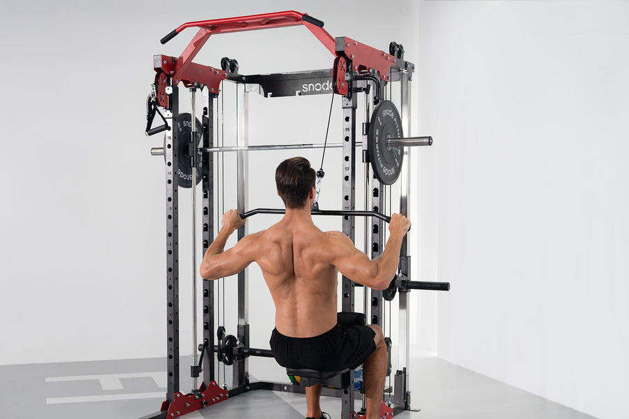 ALL10 Pro Smith Machine Functional Trainer Power Rack | Snode Fitness ...