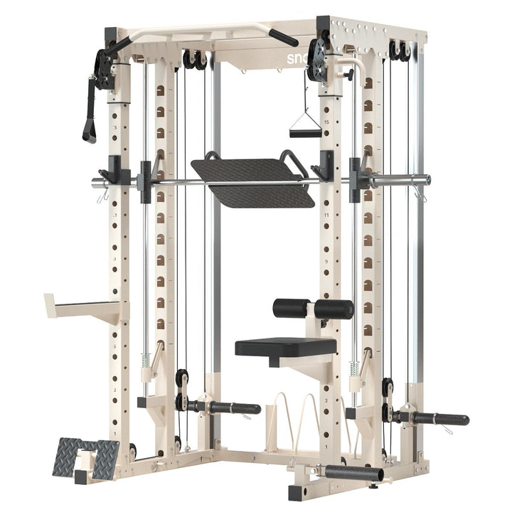 Snode ALL10 Plus Smith Machine Functional Trainer Power Rack
