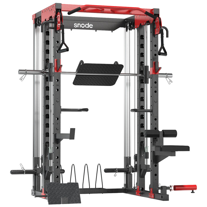 Snode ALL10 Pro Smith Machine Functional Trainer Power Rack