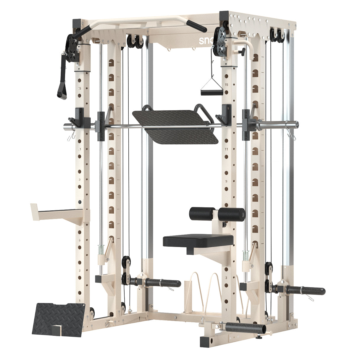 Snode ALL10 Pro Smith Machine Functional Trainer Power Rack