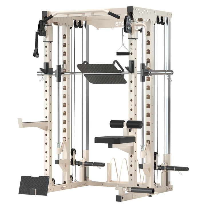 Snode ALL10 Pro Smith Machine Functional Trainer Power Rack