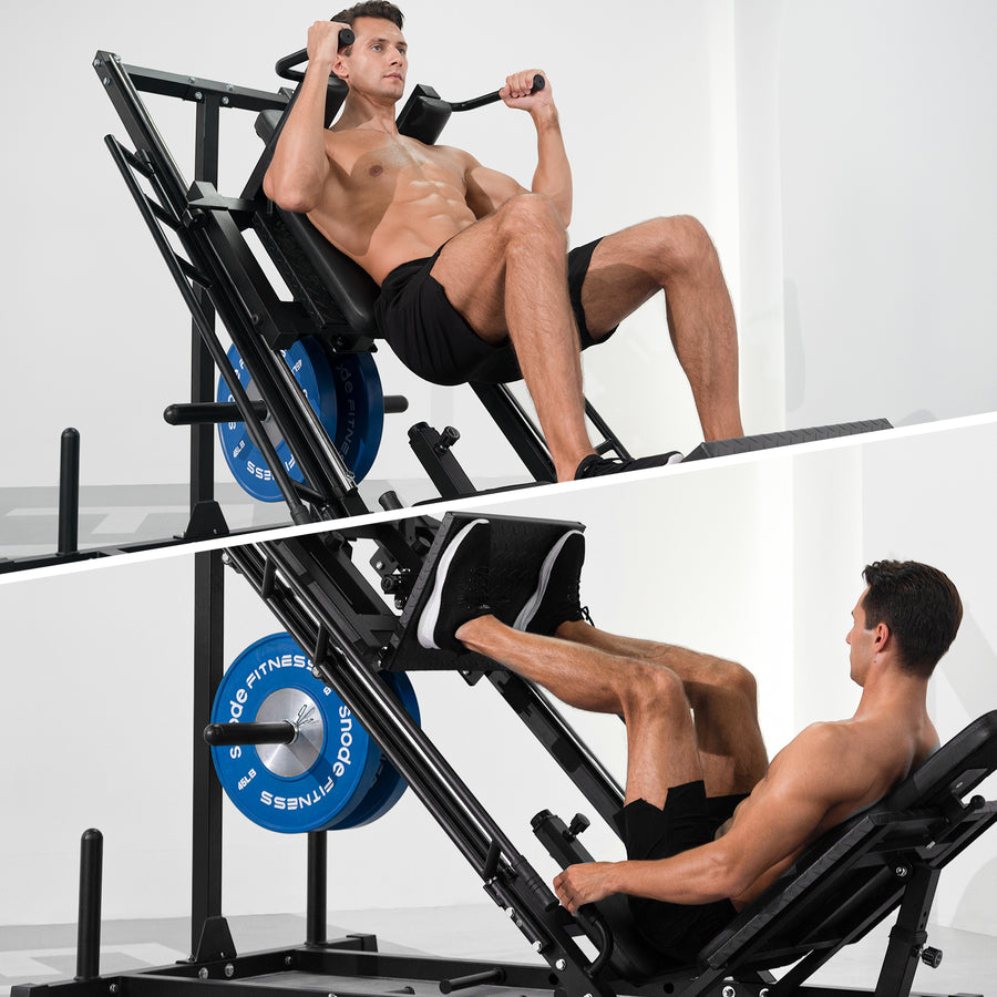 Leg Press Hack Squat Machine | Snode Fitness