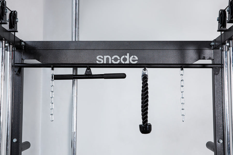 Snode Rowing Machine ALL 10 Pro Smith Machine with 350LB Weight Stack | Snode Fitness