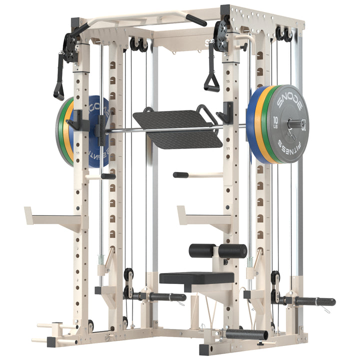 Snode ALL10 Plus Smith Machine Functional Trainer Power Rack