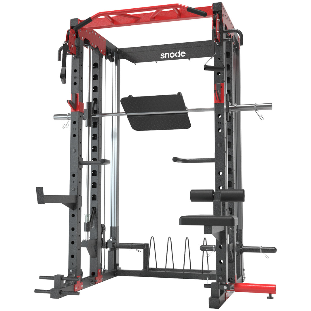 Snode ALL10 Plus Smith Machine Functional Trainer Power Rack