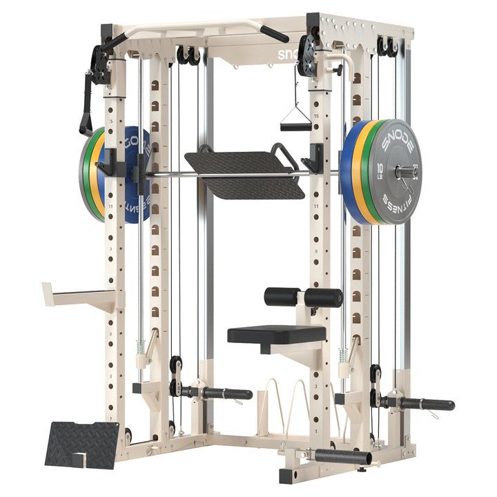 Snode ALL10 Plus Smith Machine Functional Trainer Power Rack