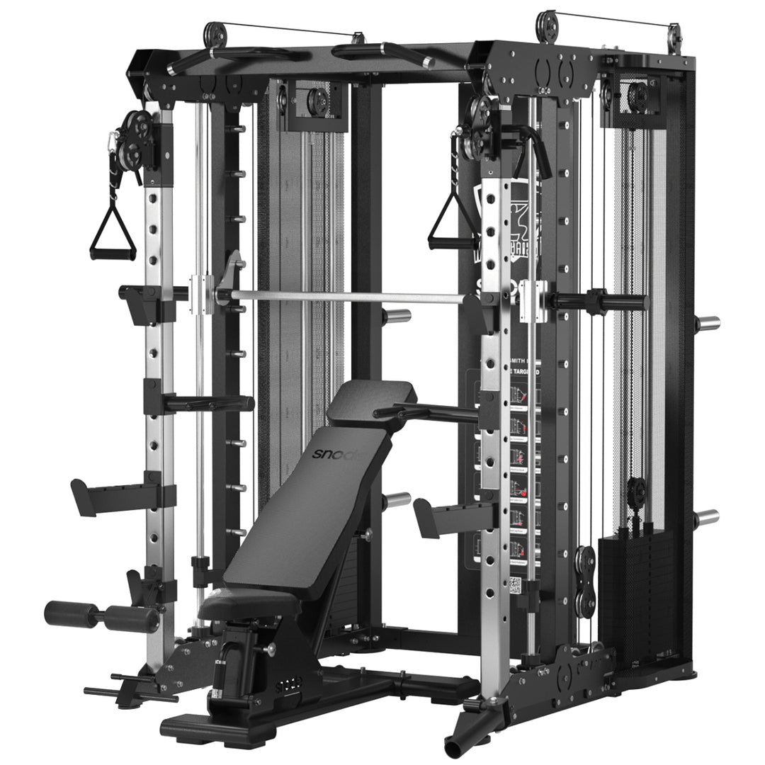 Snode Ultra Counter-Balanced Light Commercial Smith Machine