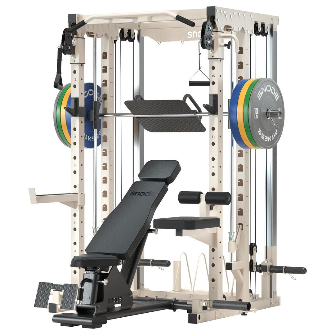 Snode ALL10 Pro Smith Machine Functional Trainer Power Rack
