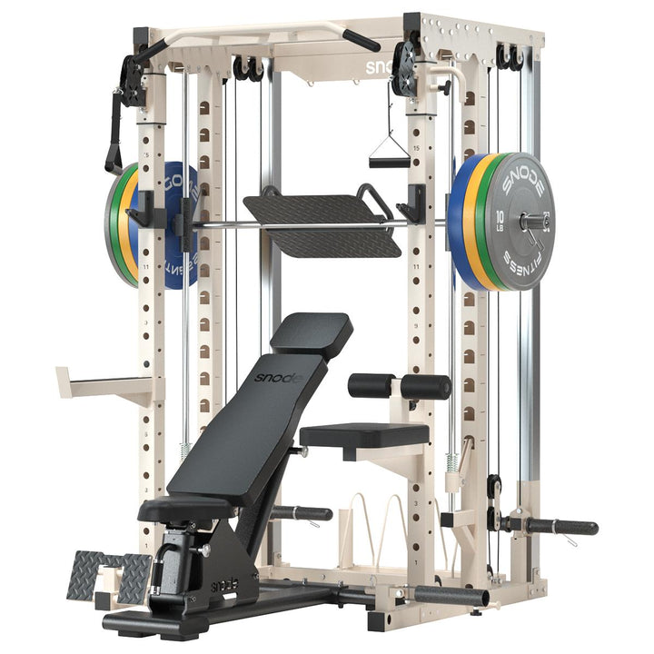 Snode ALL10 Pro Smith Machine Functional Trainer Power Rack