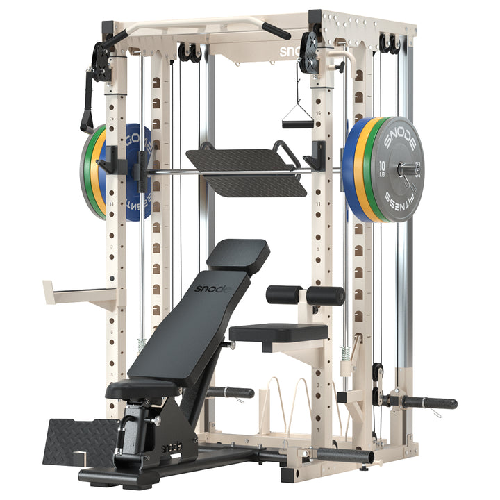 Snode ALL10 Plus Smith Machine Functional Trainer Power Rack