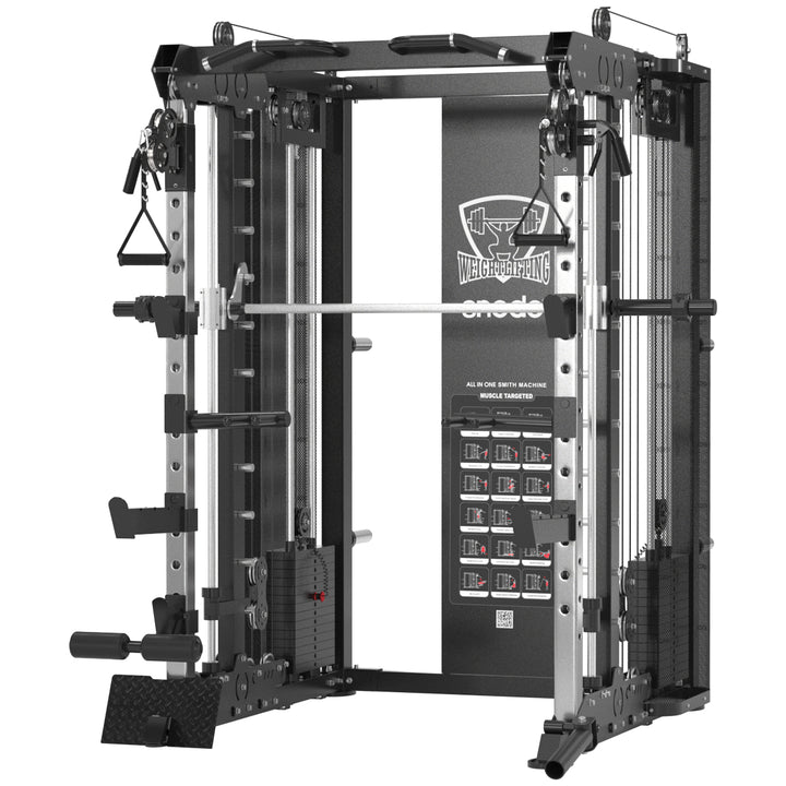 Snode Ultra Counter-Balanced Light Commercial Smith Machine