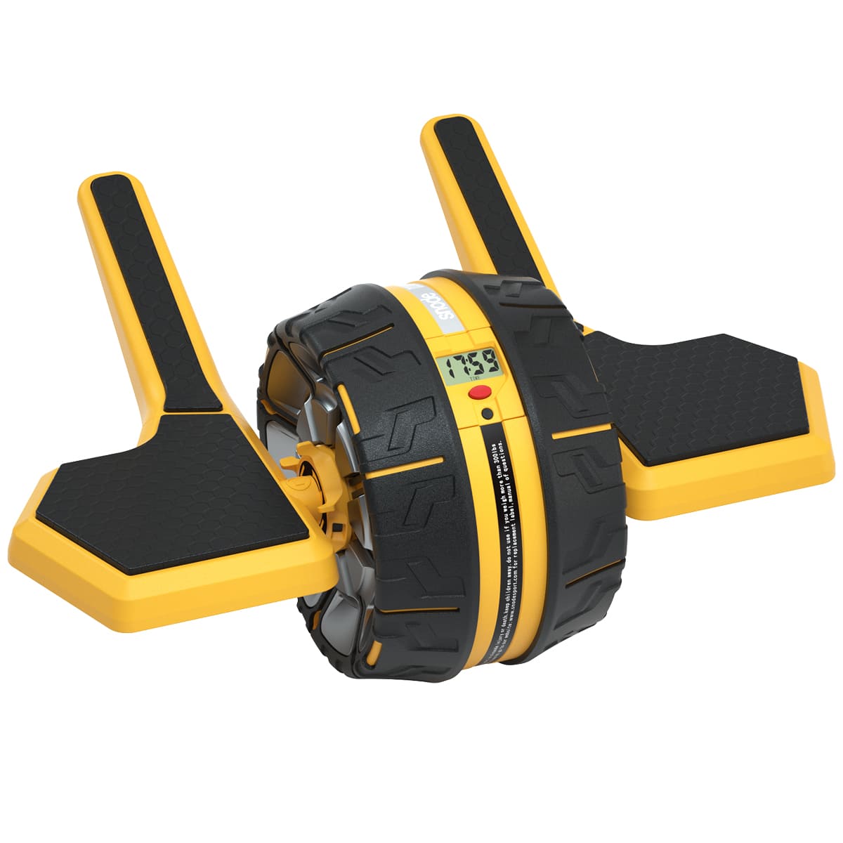 Snode 3-Level Resistance Rebound Ab Roller with Detachable Elbow Rests S520S