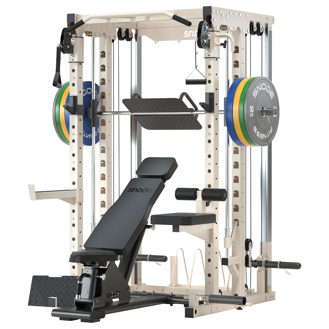 Snode ALL10 Pro Smith Machine Functional Trainer Power Rack