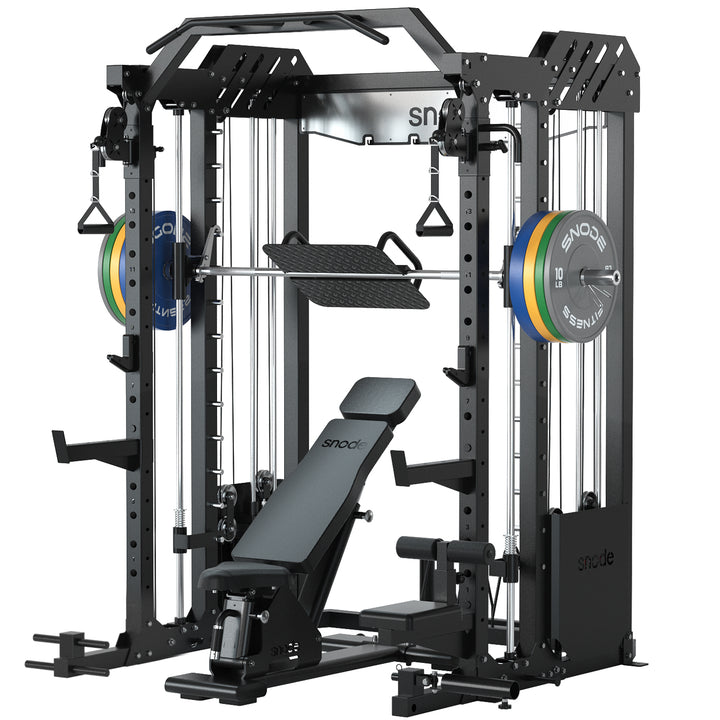 Snode All-In-One Pro Smith Machine Functional Trainer