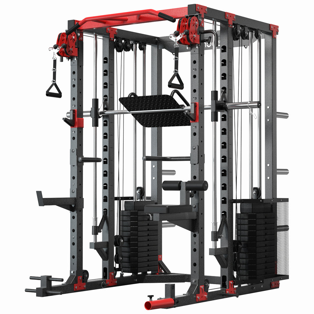 Snode Home Gym Smith Machine - ALL10 Pro with 350LB Stack
