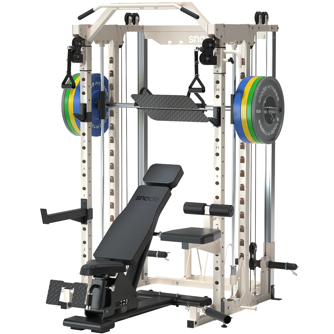 Snode ALL10 Pro Smith Machine Functional Trainer Power Rack