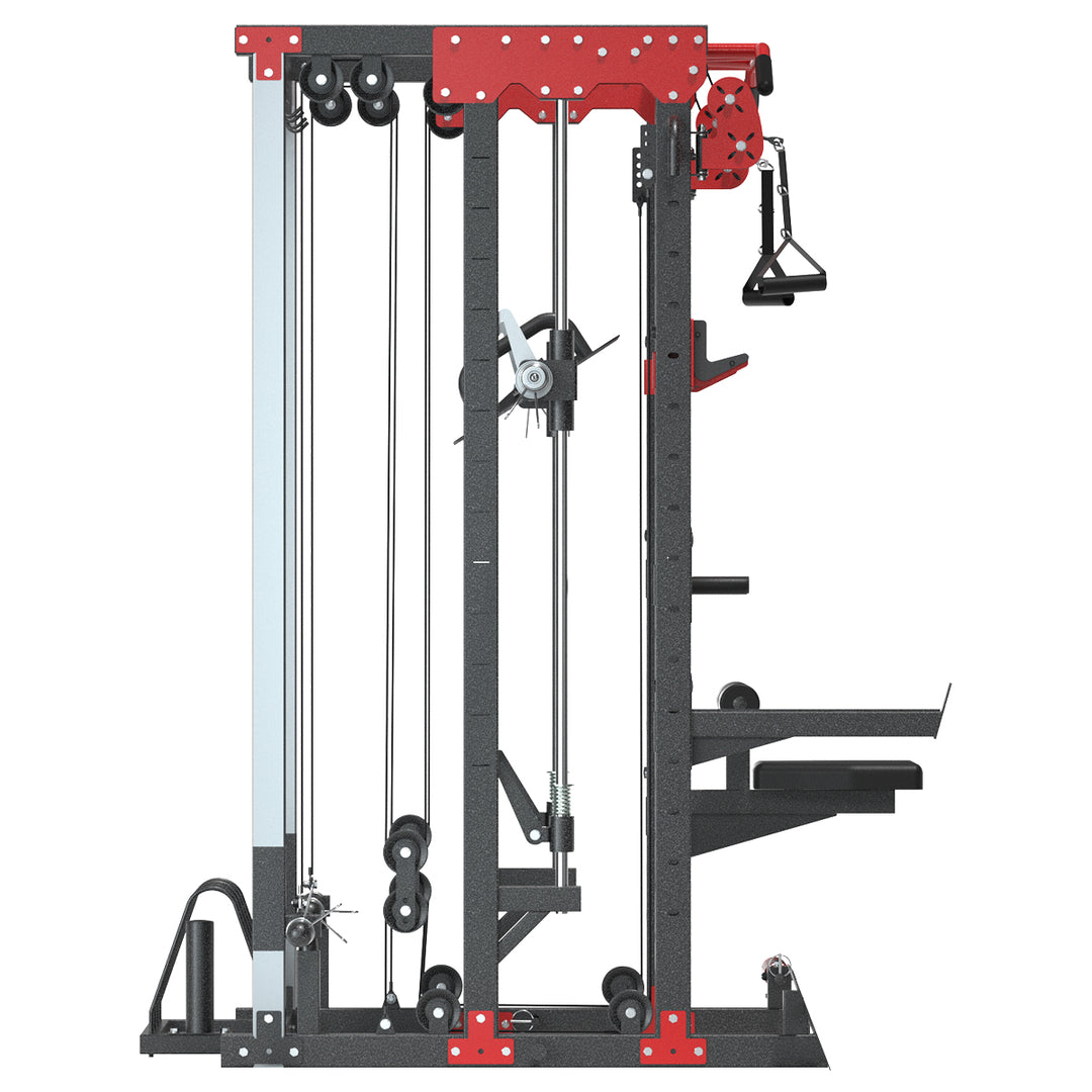 Snode ALL10 Pro Smith Machine Functional Trainer Power Rack