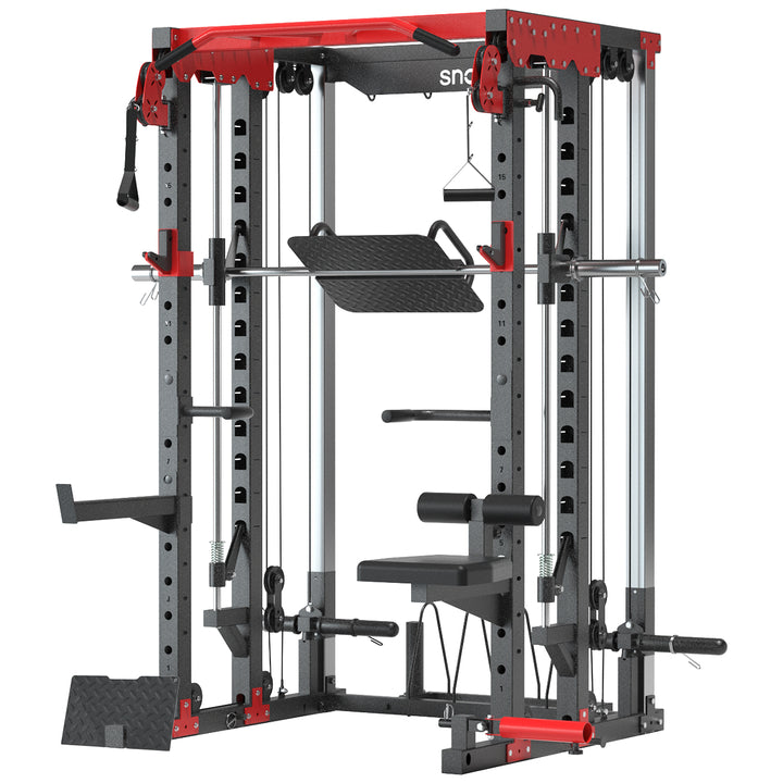 Snode ALL10 Pro Smith Machine Functional Trainer Power Rack