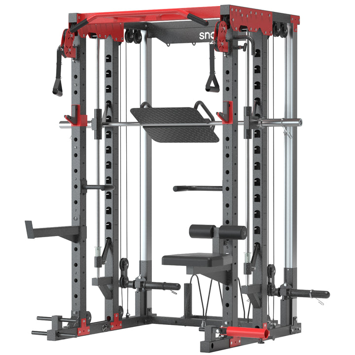 Snode ALL10 Pro Smith Machine Functional Trainer Power Rack