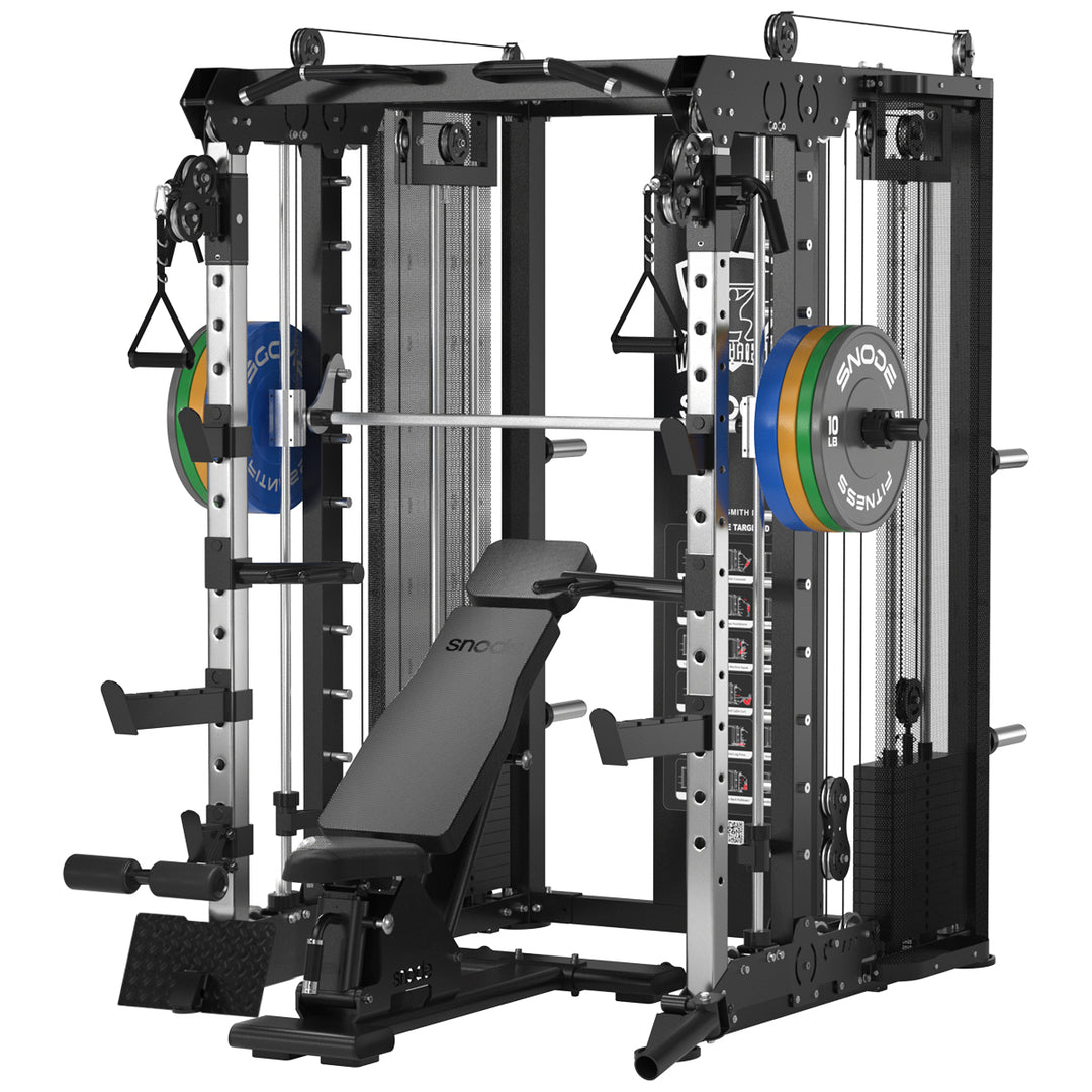 Snode Ultra Counter-Balanced Light Commercial Smith Machine
