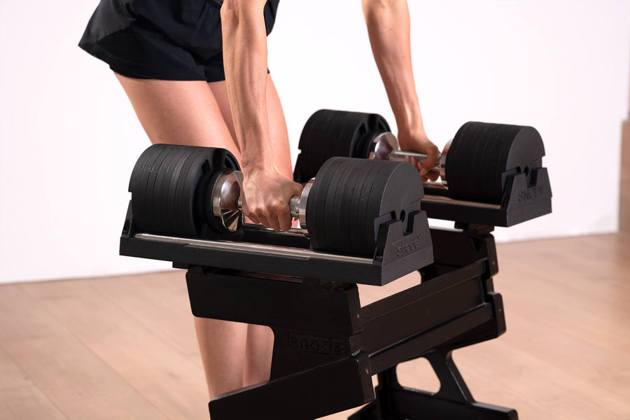 Snode Iron Flexbell Dumbbell Stand | Snode Fitness Equipment