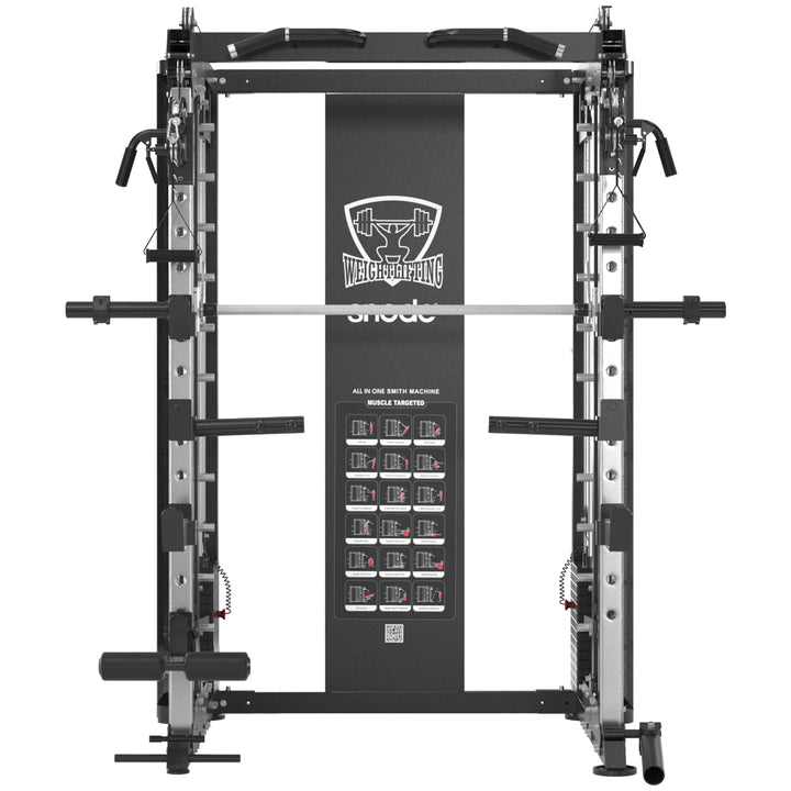 Snode Ultra Counter-Balanced Light Commercial Smith Machine