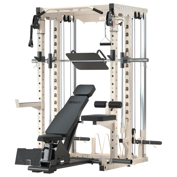 Snode ALL10 Plus Smith Machine Functional Trainer Power Rack