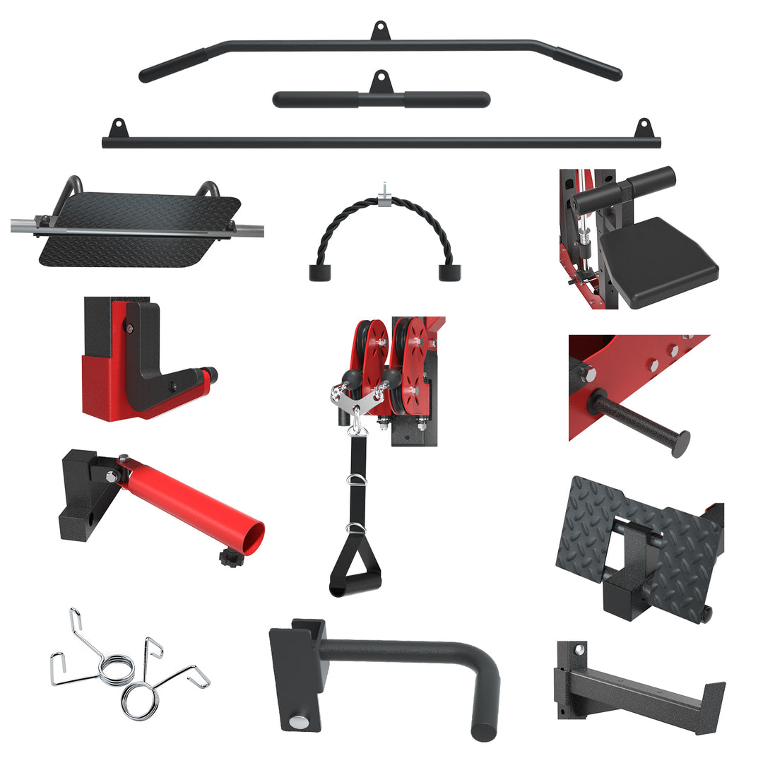 Snode Home Gym Smith Machine - ALL10 Pro with 350LB Stack