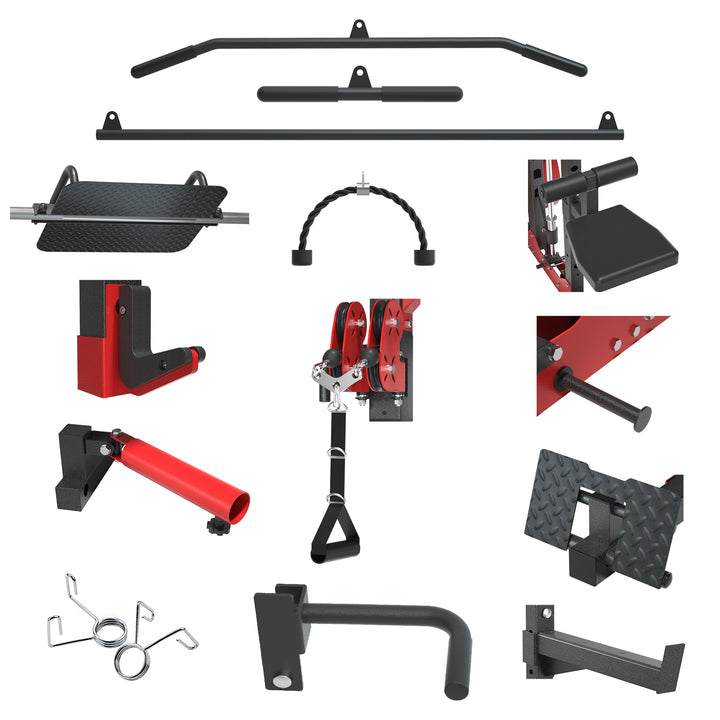 Snode Home Gym Smith Machine - ALL10 Pro with 350LB Stack