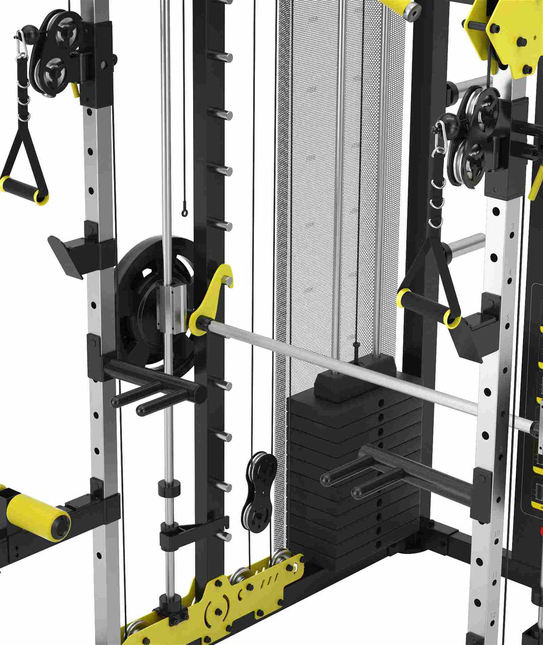 Snode Smith Machine All-In-One Functional Trainer Home Gym