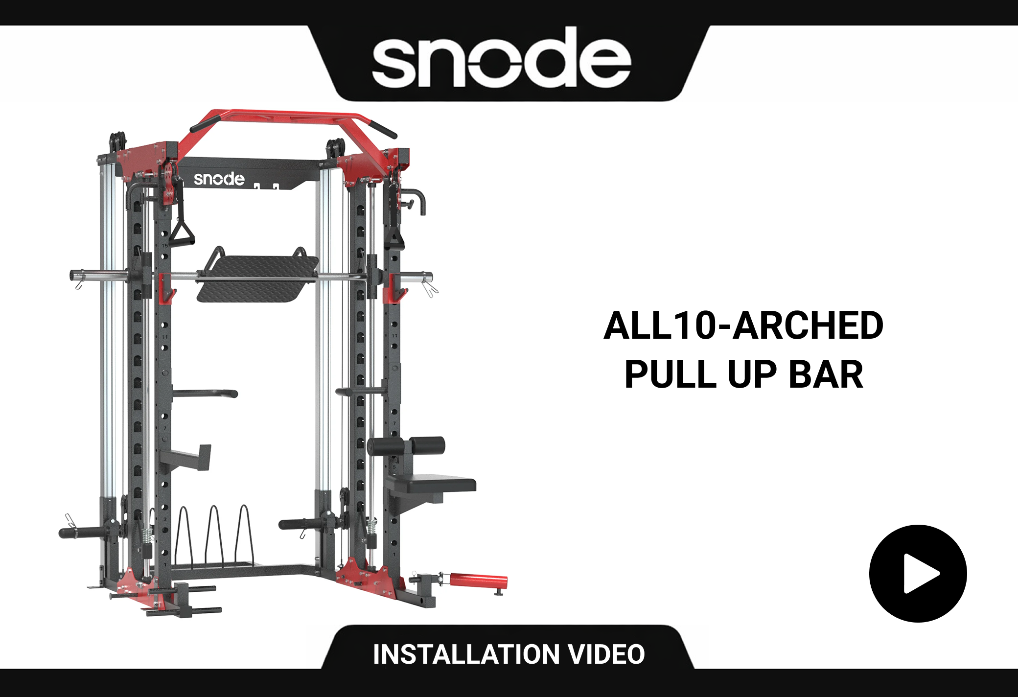 ALL10-Arched Pull Up Bar