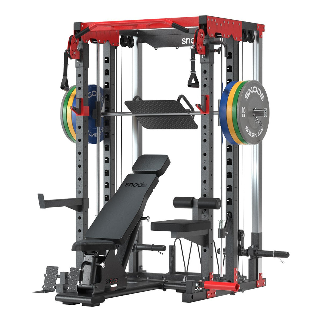 Snode ALL10 Pro Smith Machine Functional Trainer Power Rack