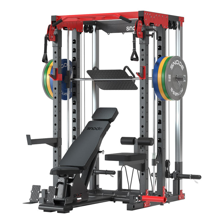 Snode ALL10 Pro Smith Machine Functional Trainer Power Rack